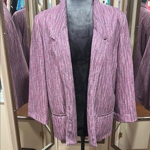 Pykettes Vintage Pink Blazer Size Large.